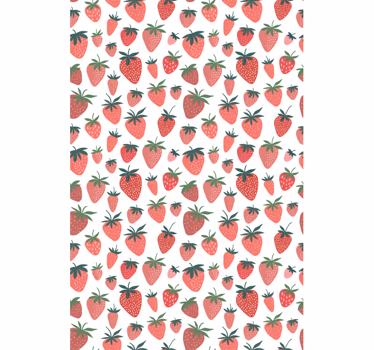 Tende a rullo frutta e verdura disegno a forma di fragola - TenStickers