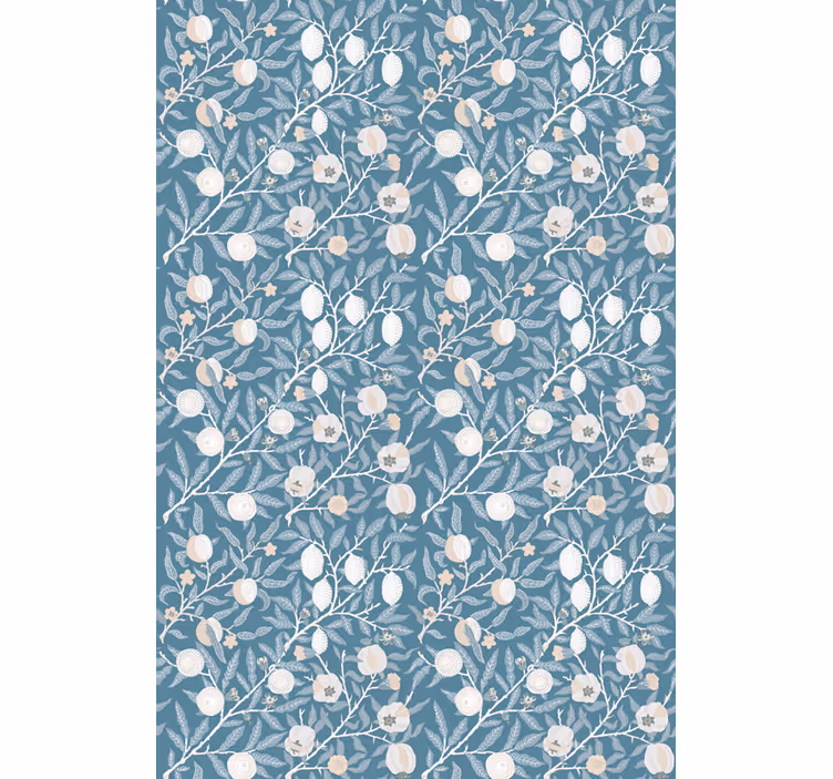 Tenda a rullo fiori e piante disegno rami floreali - TenStickers