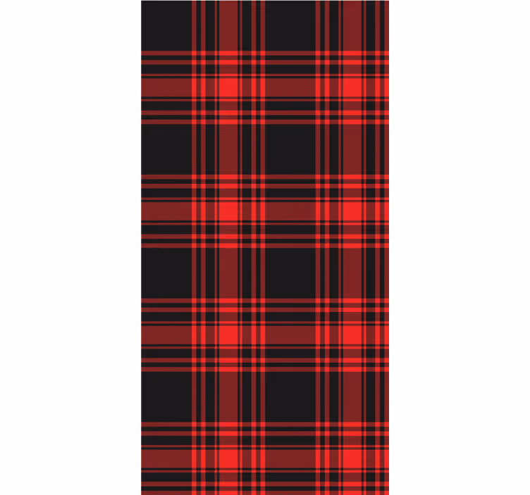 Tende a rullo motivi motivo tartan - TenStickers