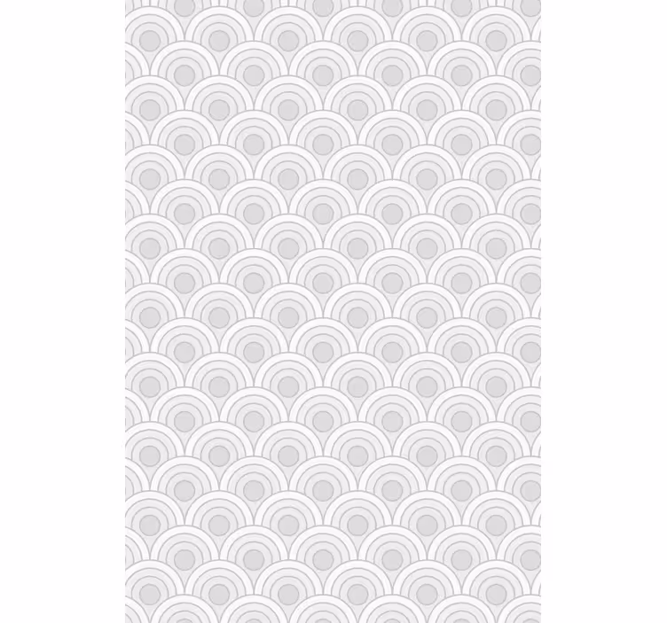 Tende a rullo motivi motivi grigi curvi - TenStickers