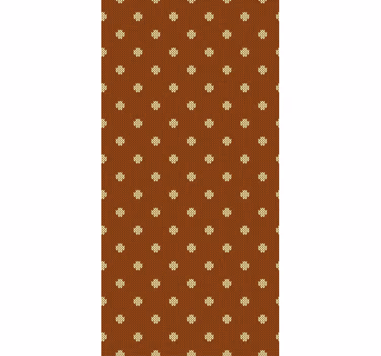 Tenda a rullo cameretta modello semplice marrone - TenStickers