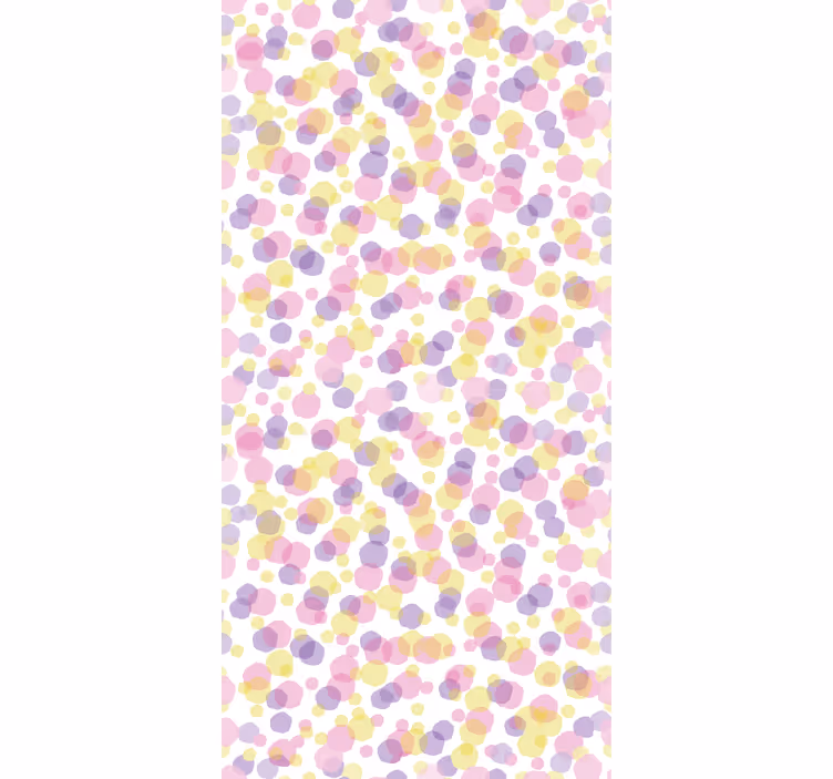 Tende a rullo originali Pois di colore chiaro - TenStickers