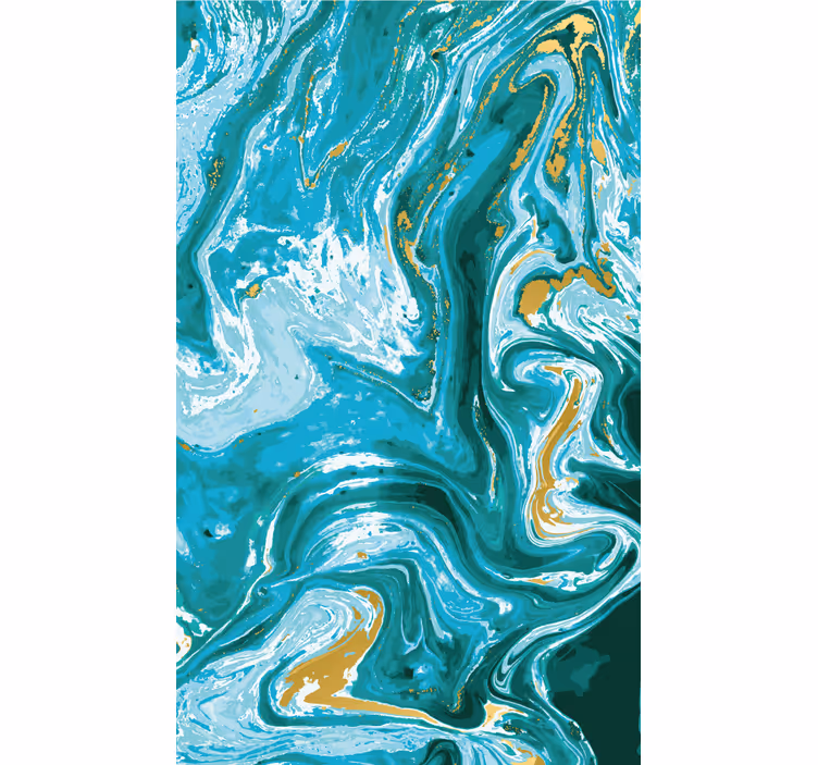 Tende a rullo motivi vortici di acqua marmorizzata - TenStickers