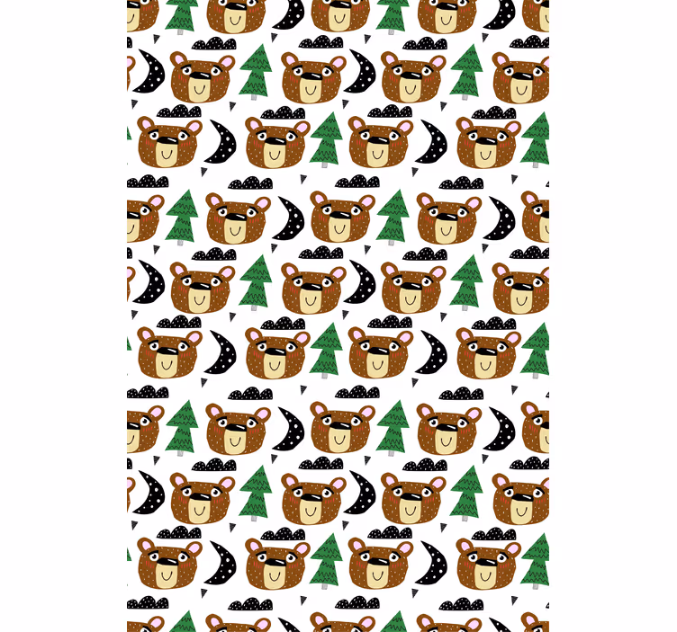 Tenda a rullo cameretta modelli di orsetti - TenStickers