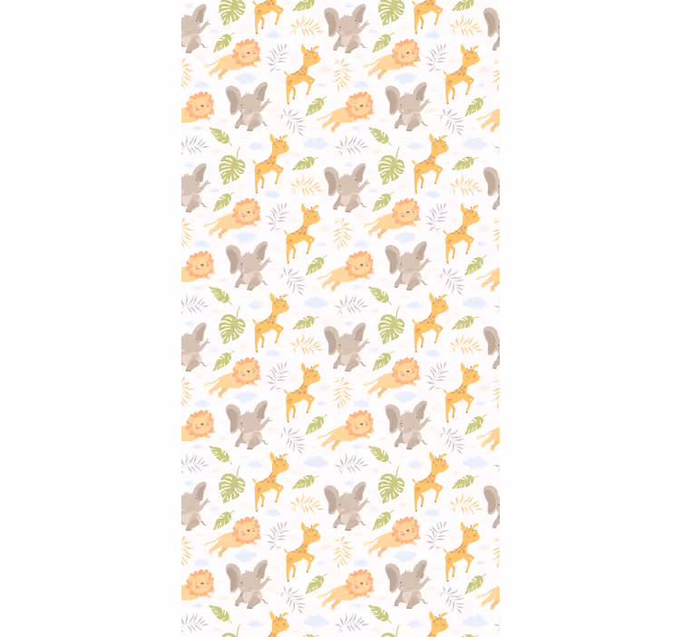 Tenda a rullo neonati modelli di animali da compagnia - TenStickers