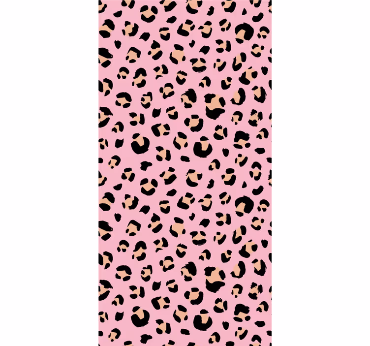 Tenda a rullo animali motivi leopardati - TenStickers