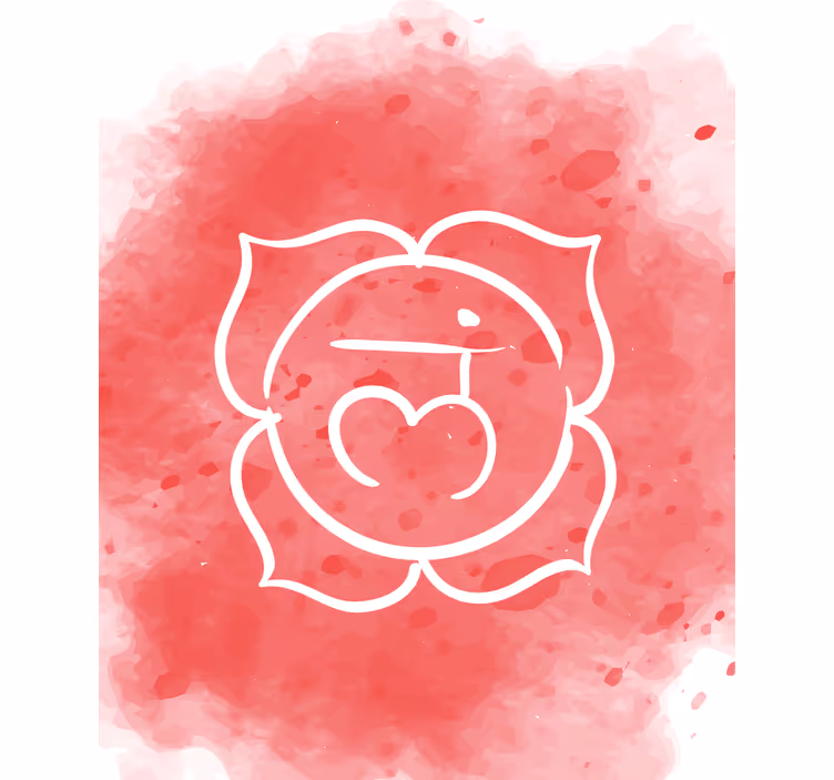Tenda a rullo romantica emblema dell'amore delle ciliegie - TenStickers