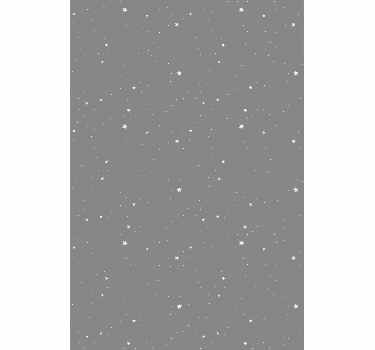 Tenda a rullo cameretta paesaggio notturno celeste - TenStickers