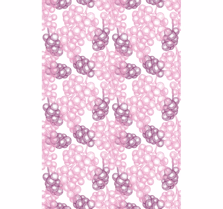 Tende a rullo frutta e verdura motivo a vite - TenStickers