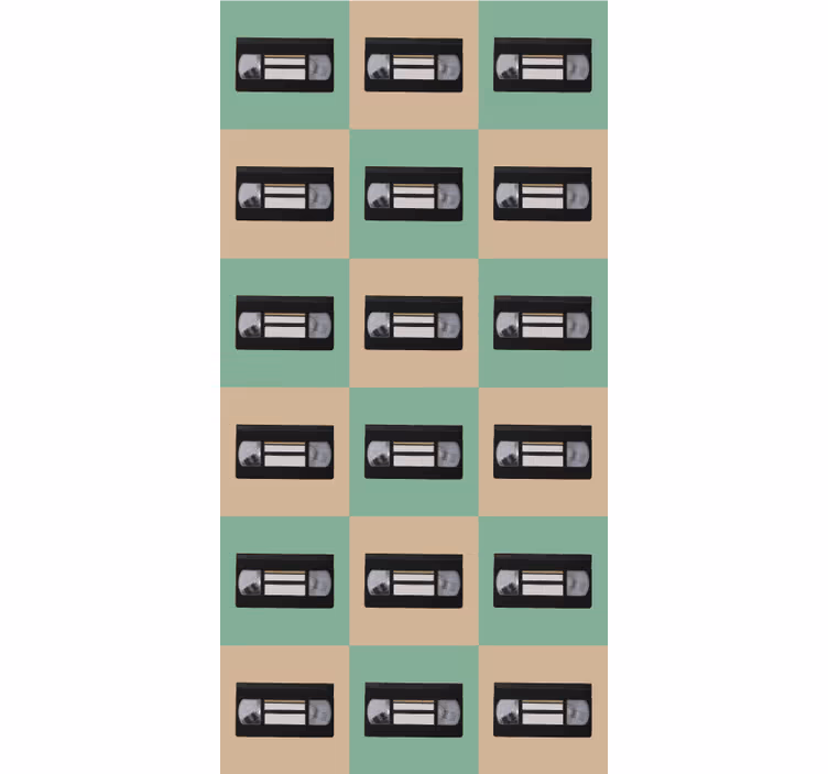 Tende a rullo più vintage modello nastro retrò - TenStickers