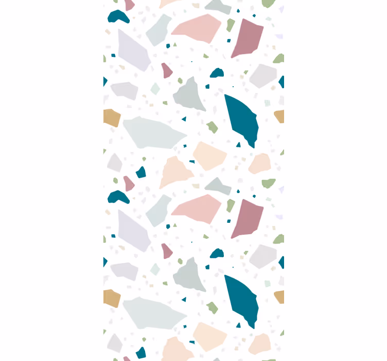 Tende a rullo motivi terrazzo irregolare astratto - TenStickers