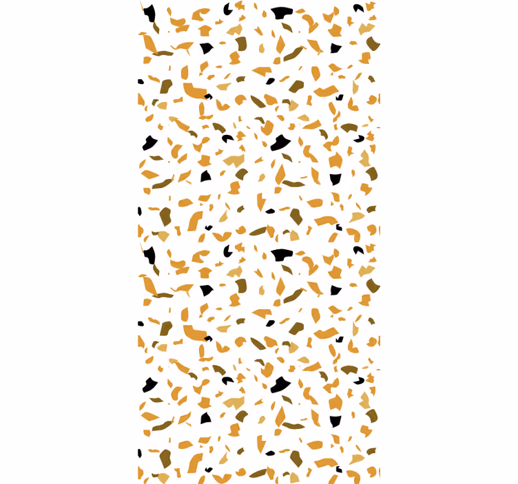 Tende a rullo motivi terrazzo marrone e beige - TenStickers