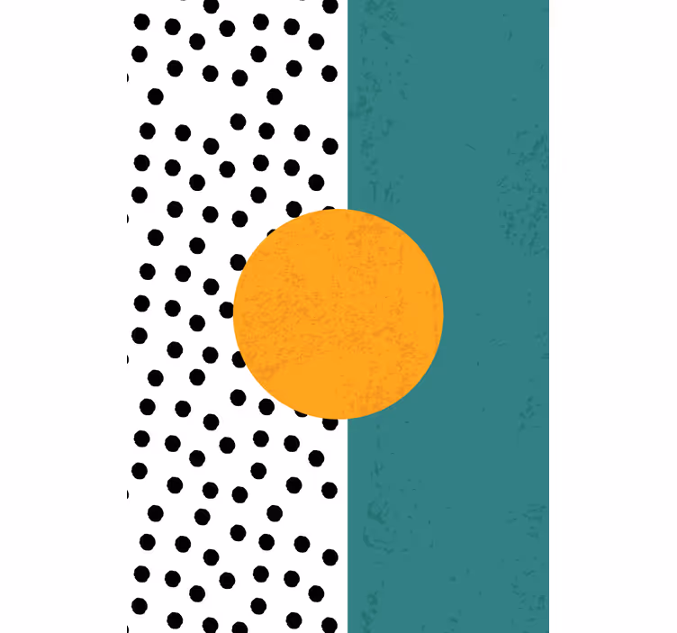 Tenda a rullo moderna design contemporaneo a pois - TenStickers