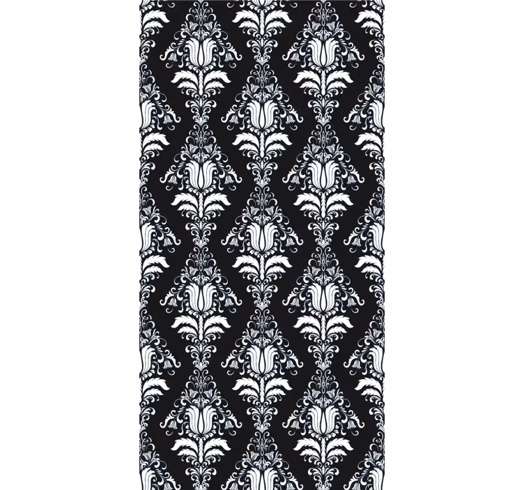 Tenda a rullo elegante motivo botanico senza tempo - TenStickers