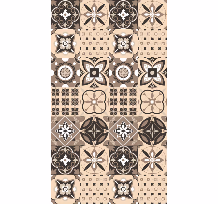Tende a rullo motivi motivi piastrelle ornate - TenStickers
