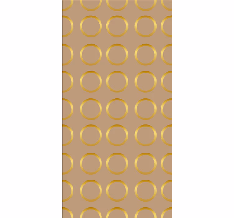 Tende a rullo motivi tema del cerchio geometrico - TenStickers