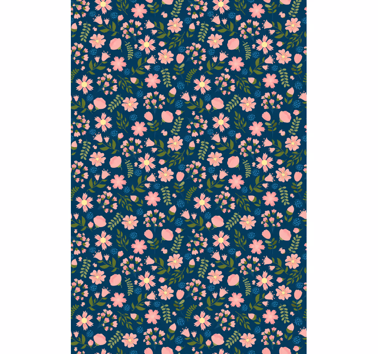Tenda a rullo fiori e piante delizia del giardino - TenStickers
