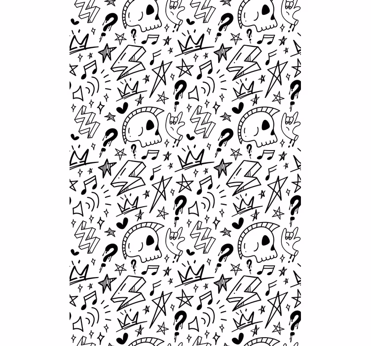 Tende a rullo moderne Modello di segni cool - TenStickers