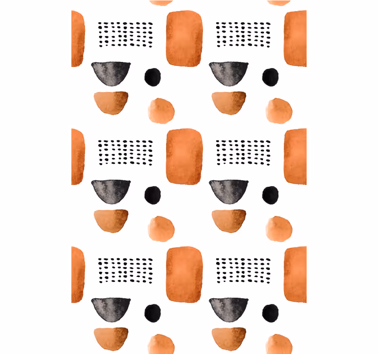 Tenda a rullo per ufficio forme geometriche minimaliste - TenStickers
