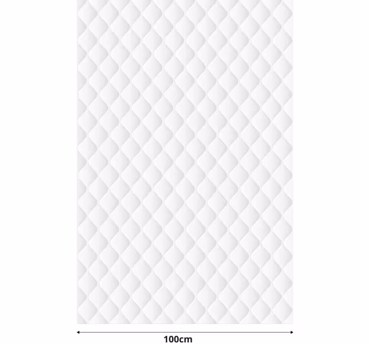 Tenda a rullo sala da pranzo trame e modelli imbottita testura - TenStickers