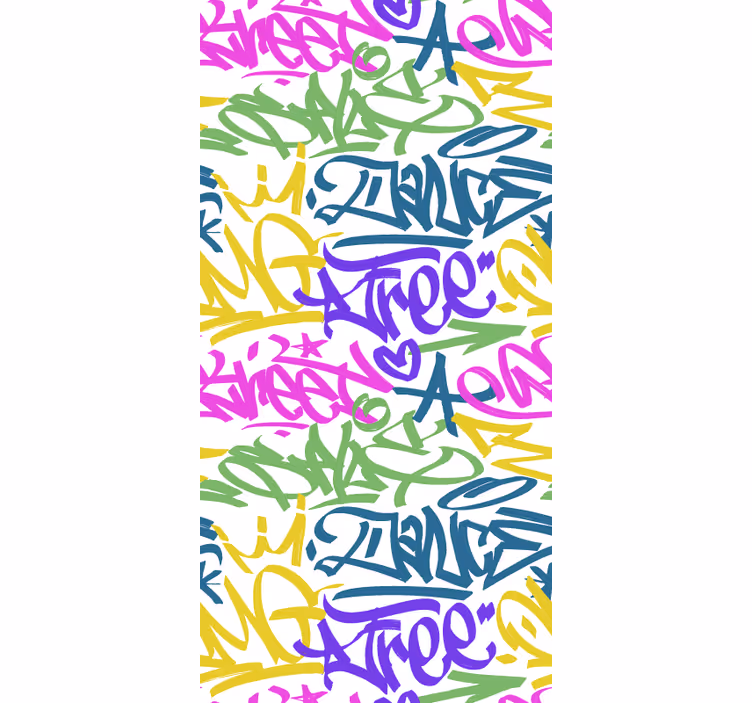 Tenda a rullo con stile graffit - TenStickers