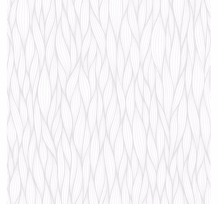 Tende a Rullo di Colore Bianco linee ondulate - TenStickers
