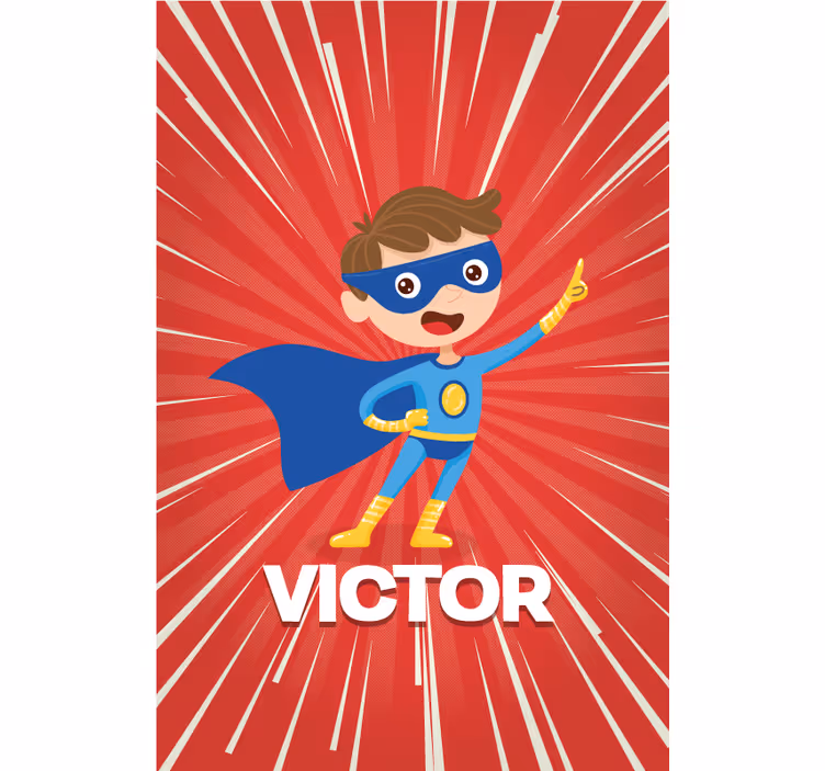 Tende a rullo personalizzabili super ragazzo - TenStickers
