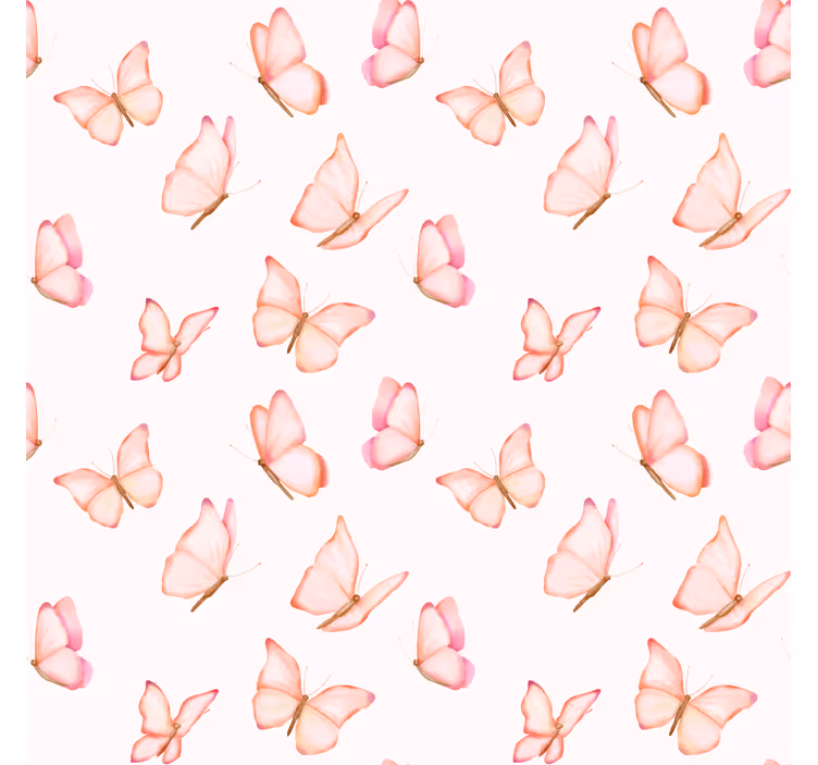 Tende a rullo farfalla farfalle ad acquerello - TenStickers