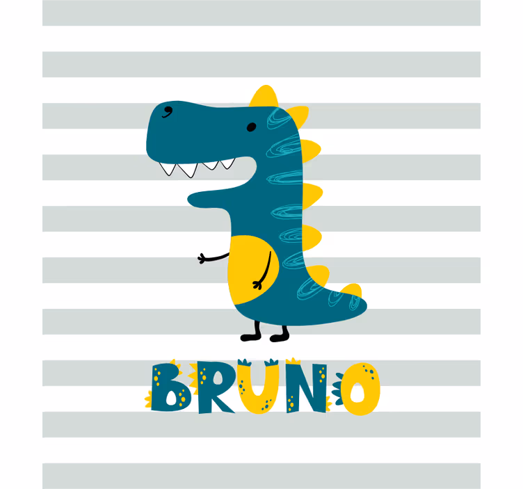Tenda a rullo dinosauri giurassico personalizzabile - TenStickers