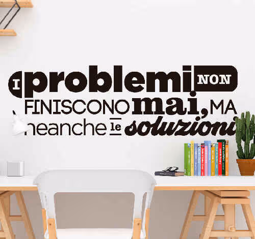 Adesivi Murali Frasi Motivazionali - Tenstickers Adesivi Murali Frasi Motivazionali - Tenstickers