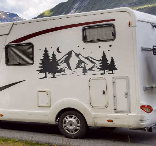 Adesivi per Camper - Tenstickers Adesivi per Camper - Tenstickers