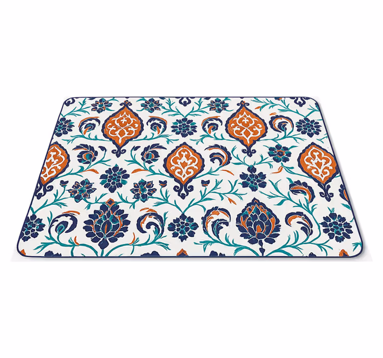 Tovaglietta americana originale mandala geometrico colorato - TenStickers