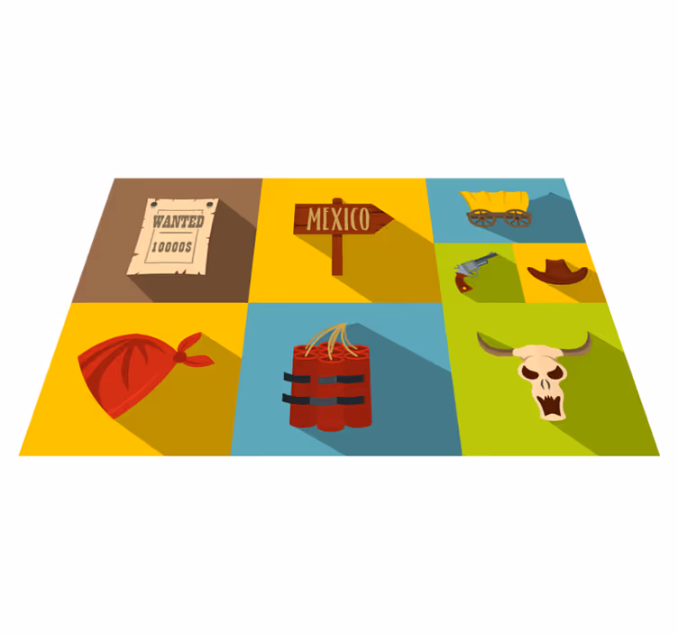 Tovaglietta americana originale tema messicano richiesto - TenStickers
