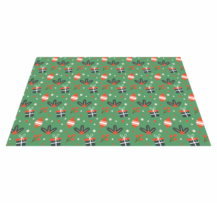 Tovaglietta personalizzata natale motivo decorativo festivo - TenStickers