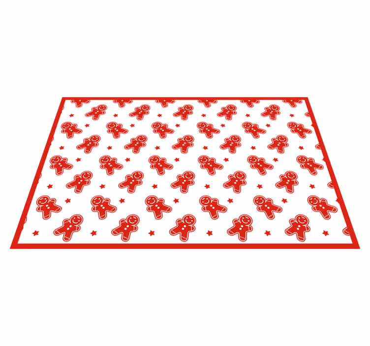 Tovaglietta personalizzata natale con motivo biscotti natale - TenStickers
