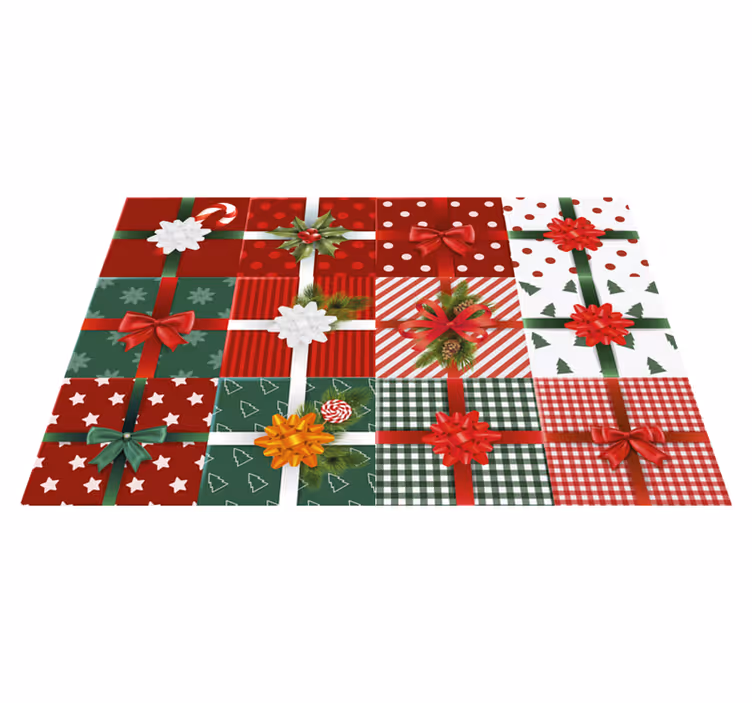Tovaglietta personalizzata Natale Confezione regalo - TenStickers
