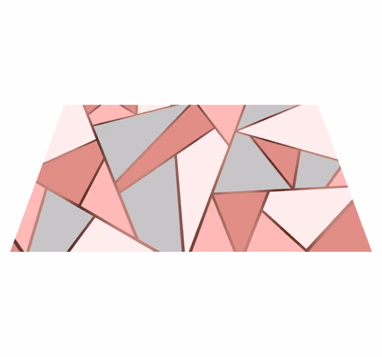 Tovaglietta americana originale motivi geometrici pastello - TenStickers