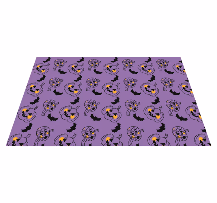 Tovagliette americana halloween motivi di zucche giocose - TenStickers