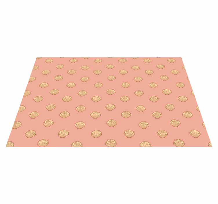 Tovaglietta americana originale con motivo conchiglia - TenStickers