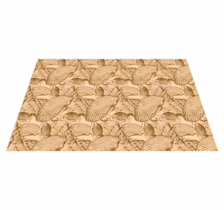 Tovaglietta americana superficie effetto conchiglia - TenStickers