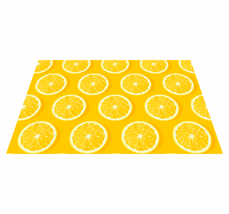 Tovaglietta americana originale fette di limone brillanti - TenStickers