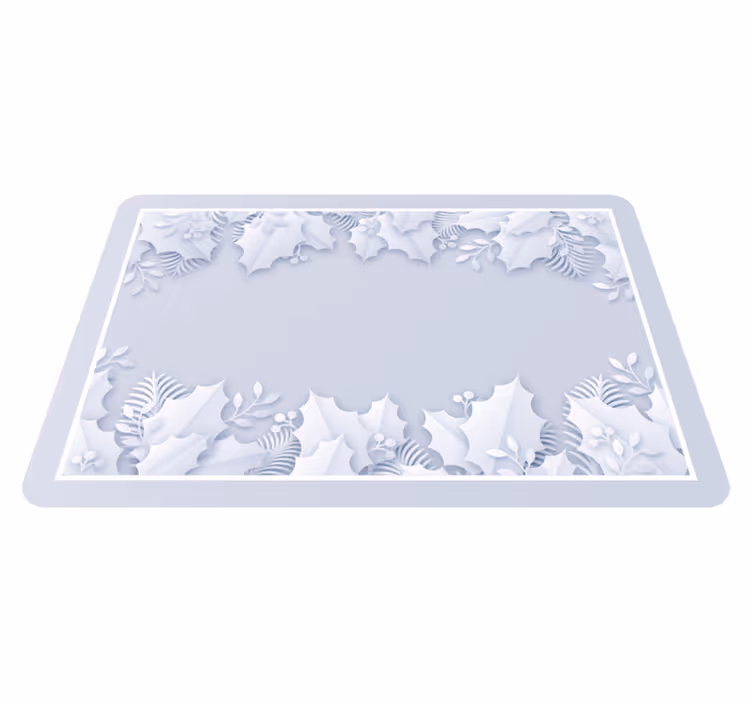 Tovaglietta personalizzata natale design elegante festivo - TenStickers