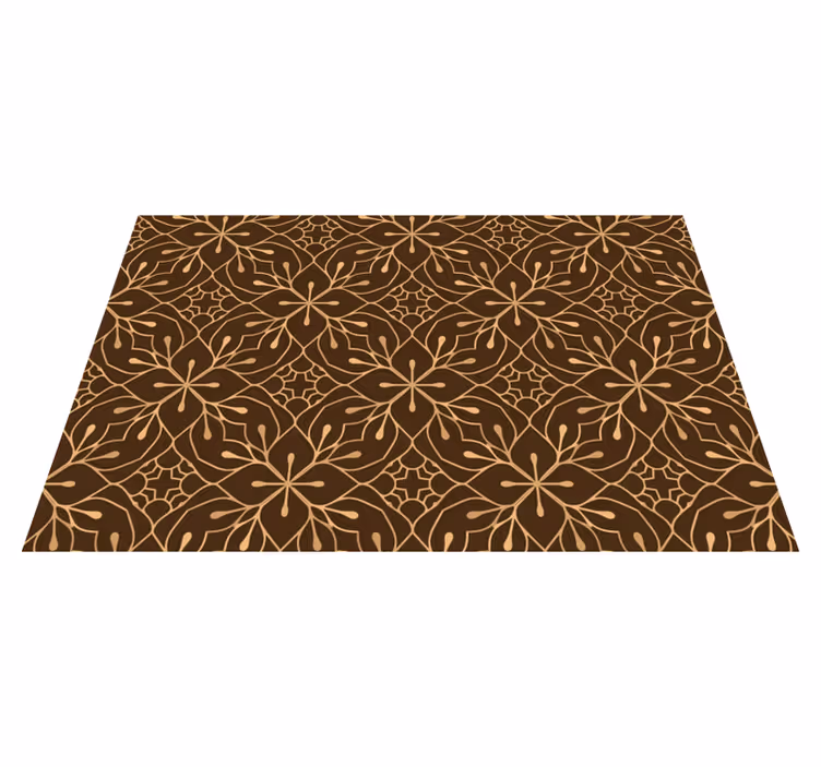 Tovaglietta americana idea fiore elegante - TenStickers