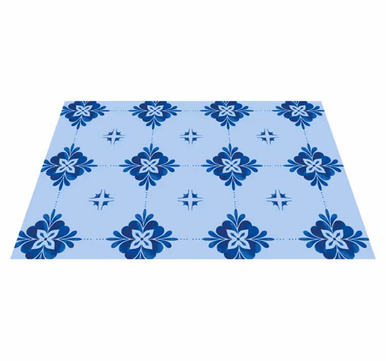 Tovaglietta americana con stampa fiorita - TenStickers