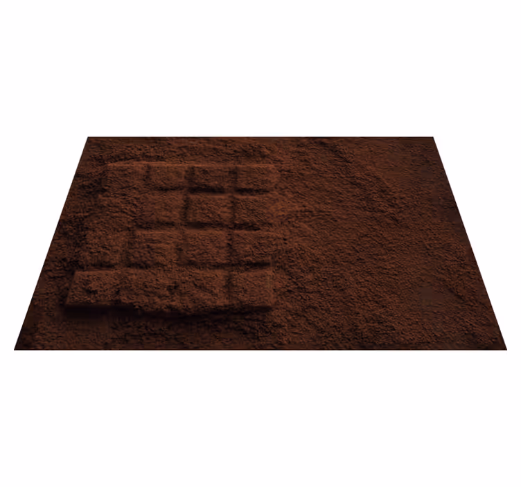 Tovaglietta americana originale texture cioccolato - TenStickers