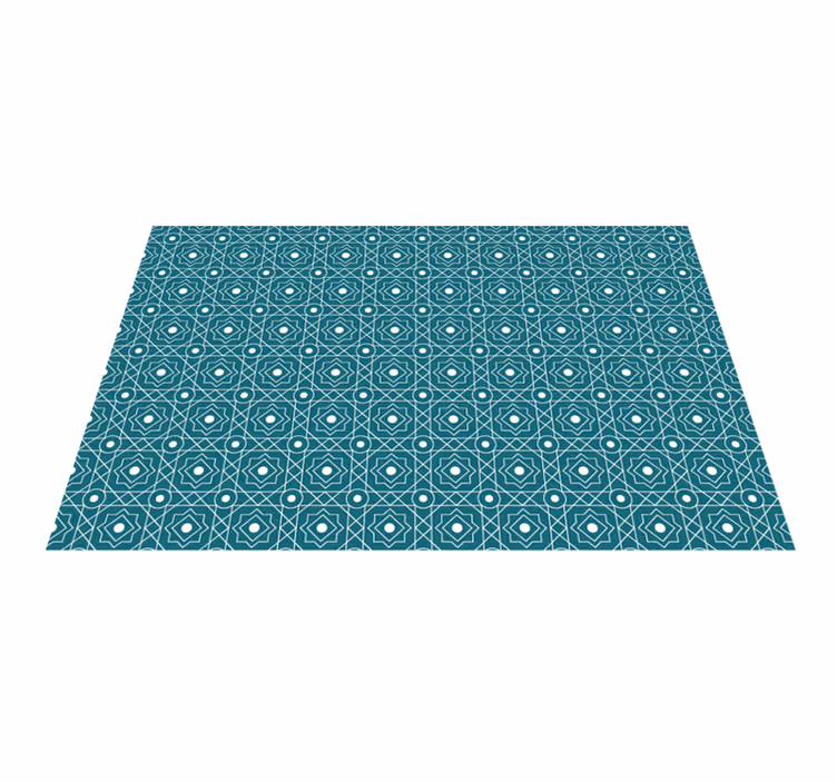 Tovaglietta americana finitura a texture geometrica - TenStickers
