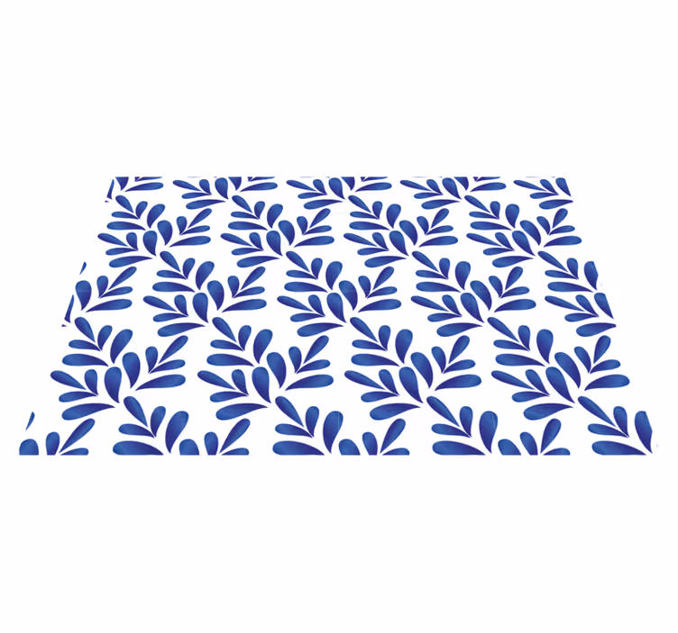 Tovaglietta americana elegante Porcellana blu - TenStickers
