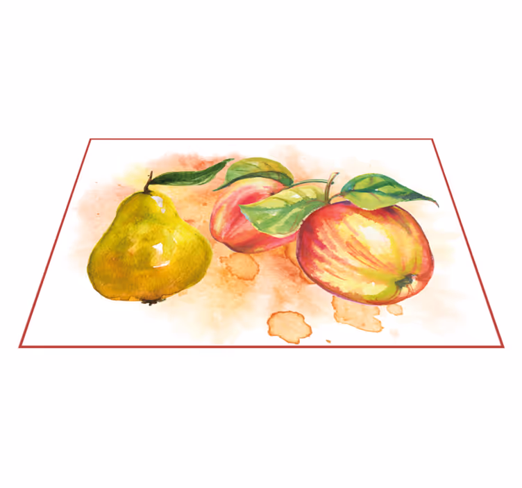 Tovaglietta americana originale opere d'arte fruttate - TenStickers
