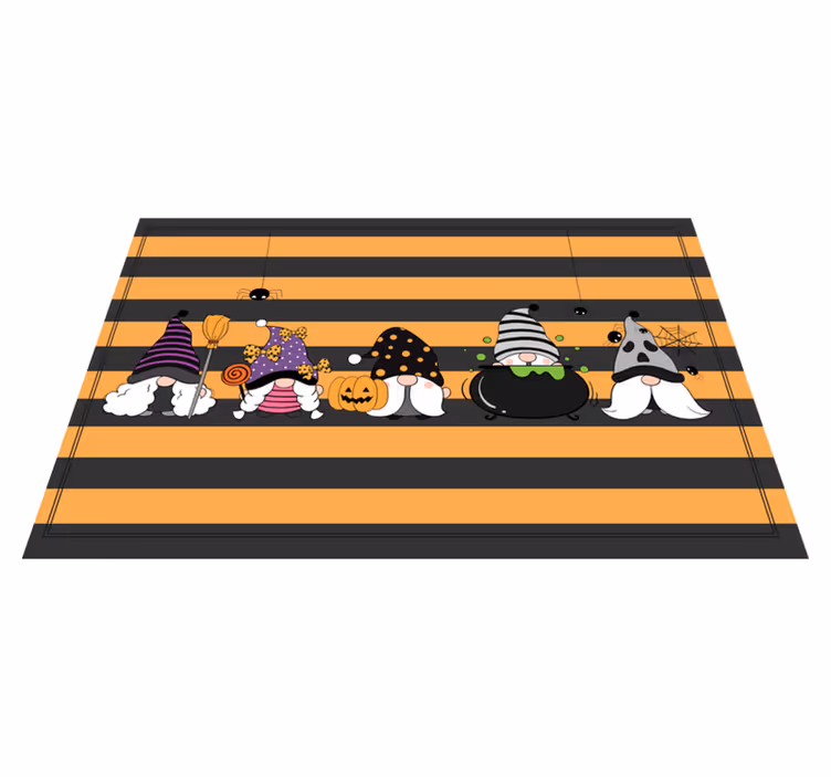 Tovagliette americana halloween cappelli da gnomo halloween - TenStickers