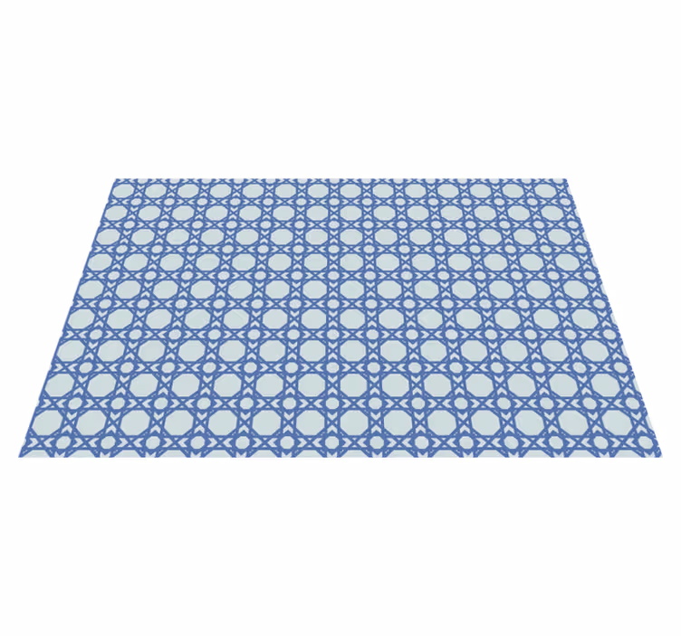 Tovaglietta americana motivo blu elegante - TenStickers